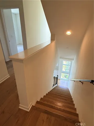 Stairs from 3rd floor down to 2nd floor