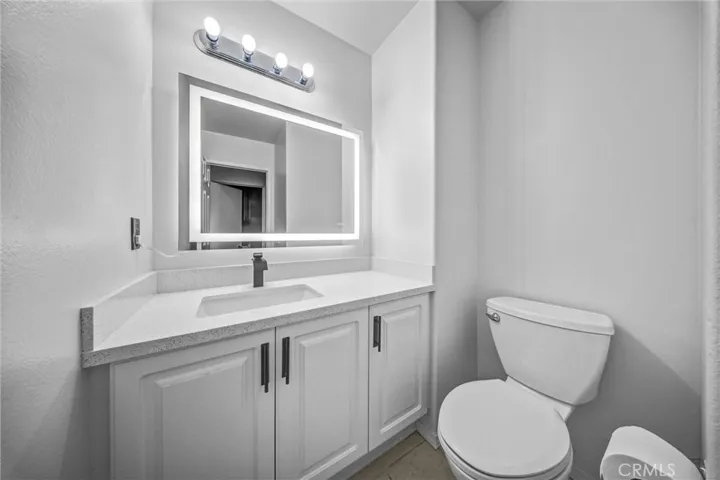 Downstairs powder room
