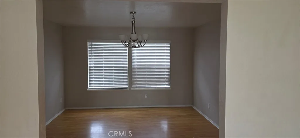 Formal dining room could also function as an office or family room