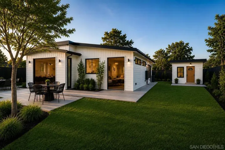 1863 SF Main House 3 Bed, 2.5 Bath with 400 SF ADU Photos are artist renderings and subject to change.