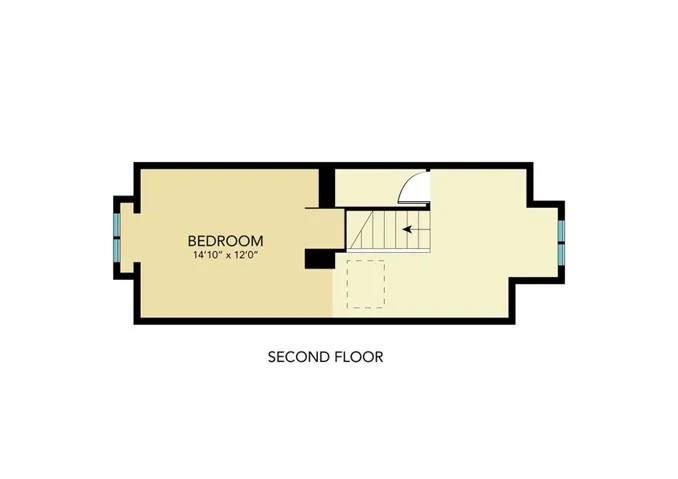 Front Unit Second Floor Plan