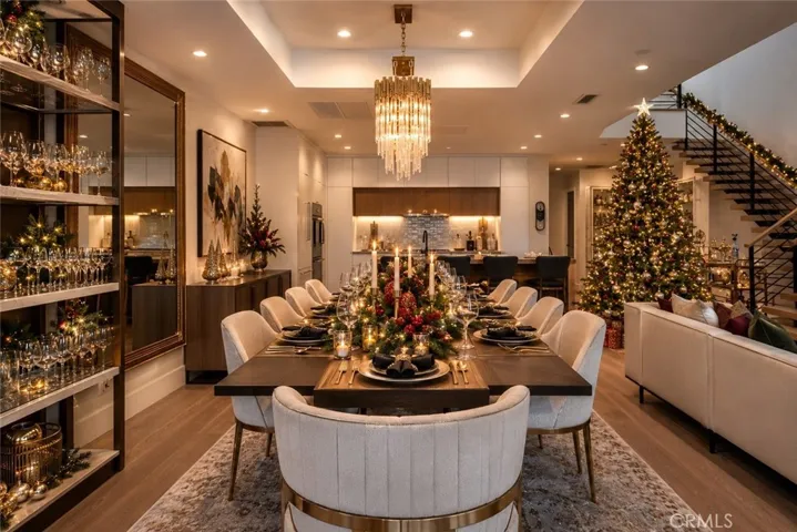 Ai generated holiday dining