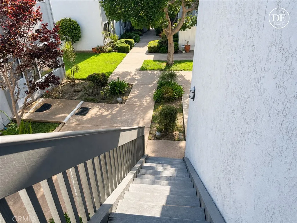View from patio balcony