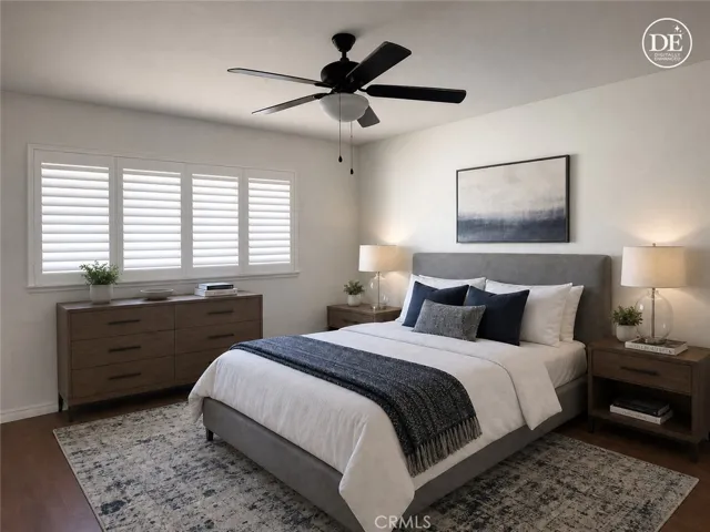 AI generated bedroom