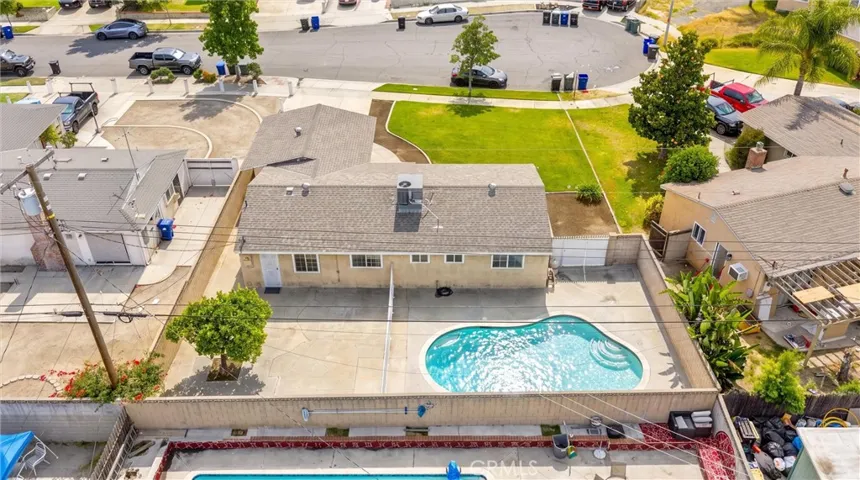 Aerial View of the Home