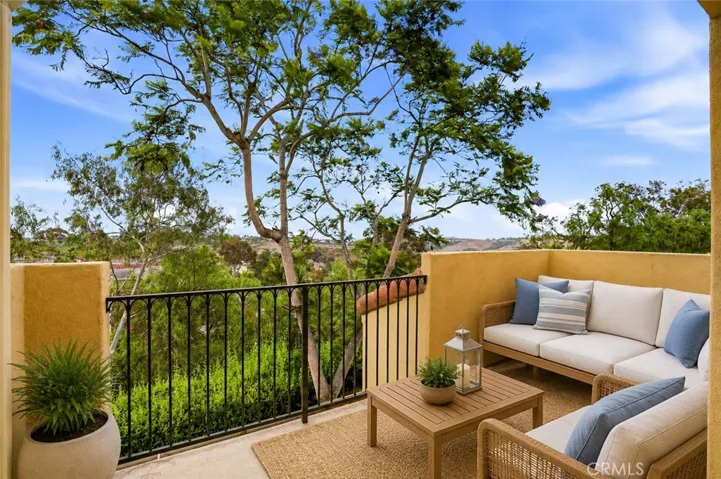 Furniture Virtual Staged Living Area Balcony