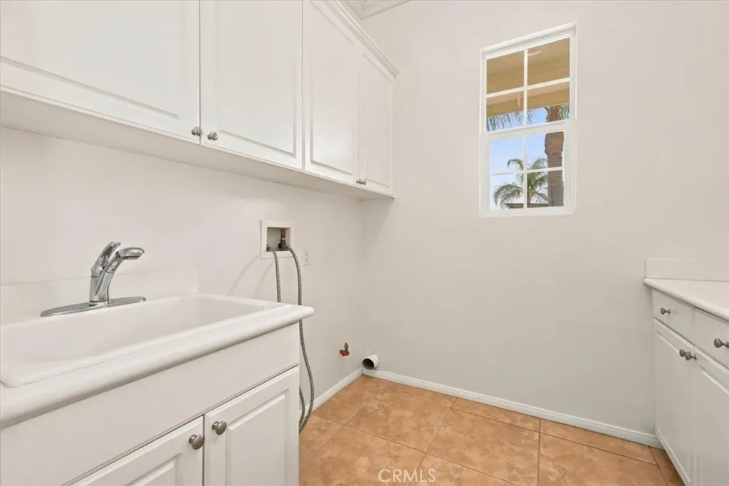 Laundry with Cabinets