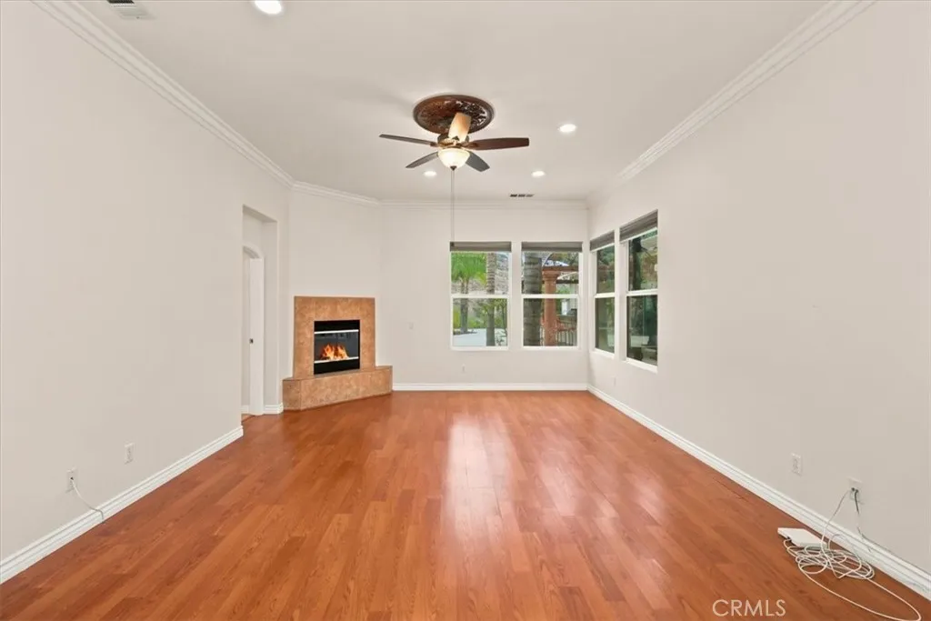 Fireplace in the Primary Bedroom
