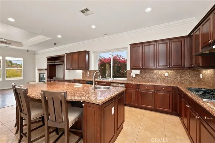 Kitchen adjacent to Family Room
