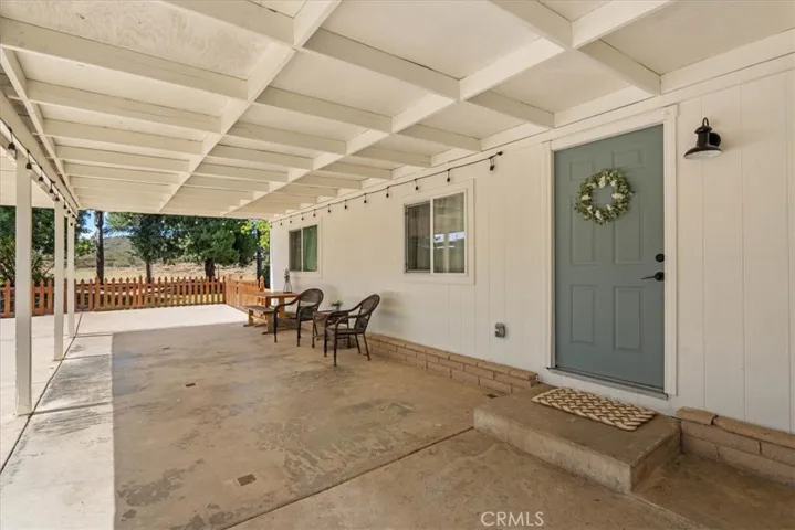 Lovely patio area.