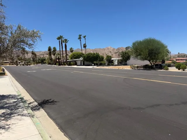 looking across Street in front of Bldg 1