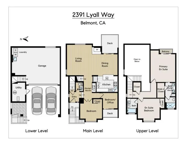 2391 Lyall Way, Belmont, California 94002