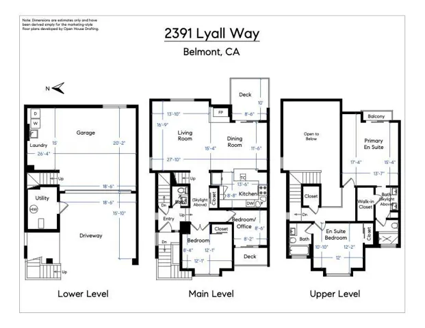 2391 Lyall Way, Belmont, California 94002
