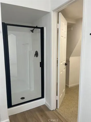 installed master shower door