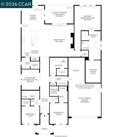 Miramar Floor Plan
