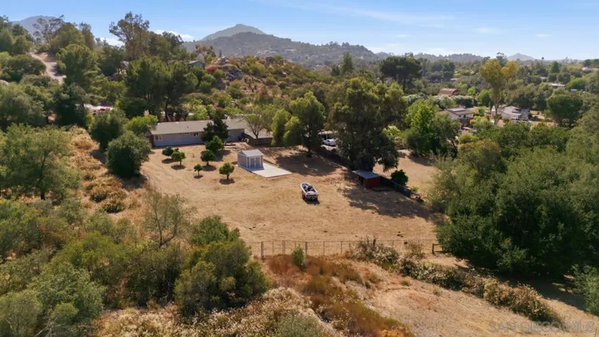 Back yard view.