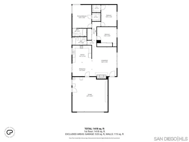 1st Floor Plan