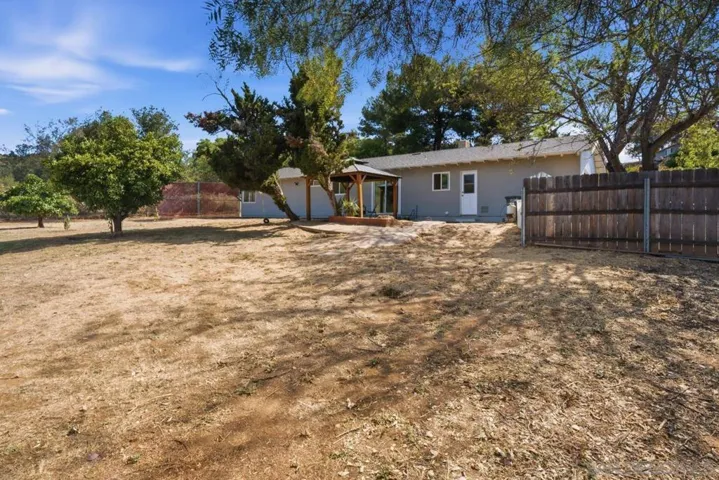 Back yard.