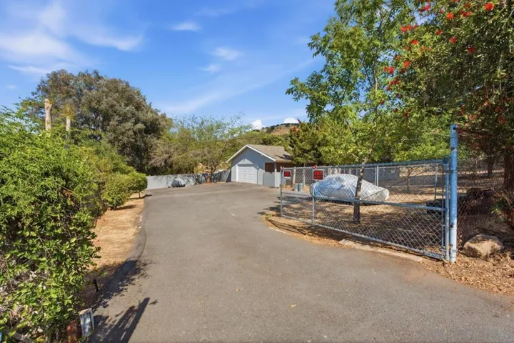 Entrance to property.