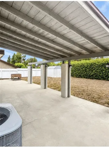 Backyard Shade Area