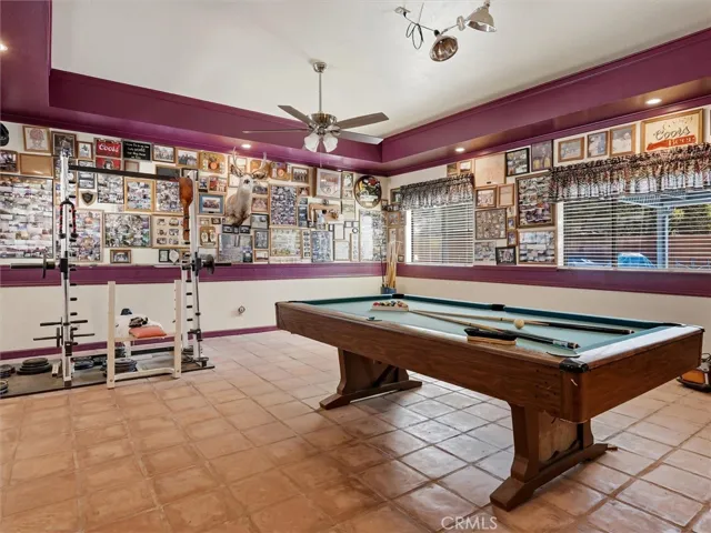 Pool table for family game night!