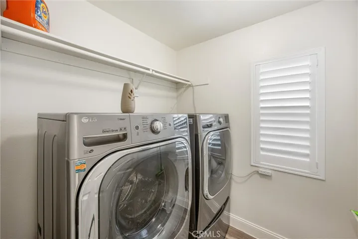 Upstairs laundry