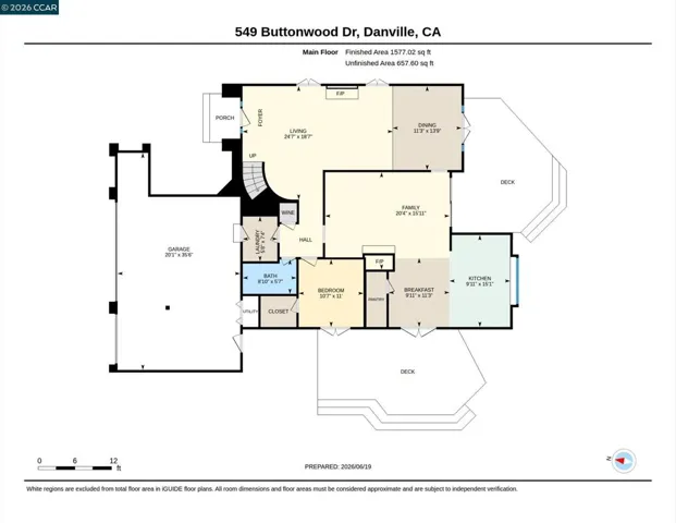 549 Buttonwood Dr, Danville, California 94506