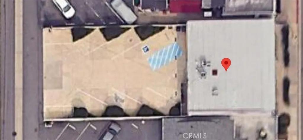 Parking Lot and Building