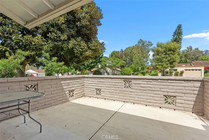 Perfect Sized Patio off of the Living Room