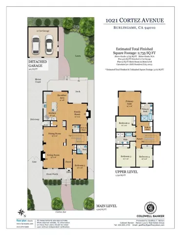1021 Cortez Avenue, Burlingame, California 94010