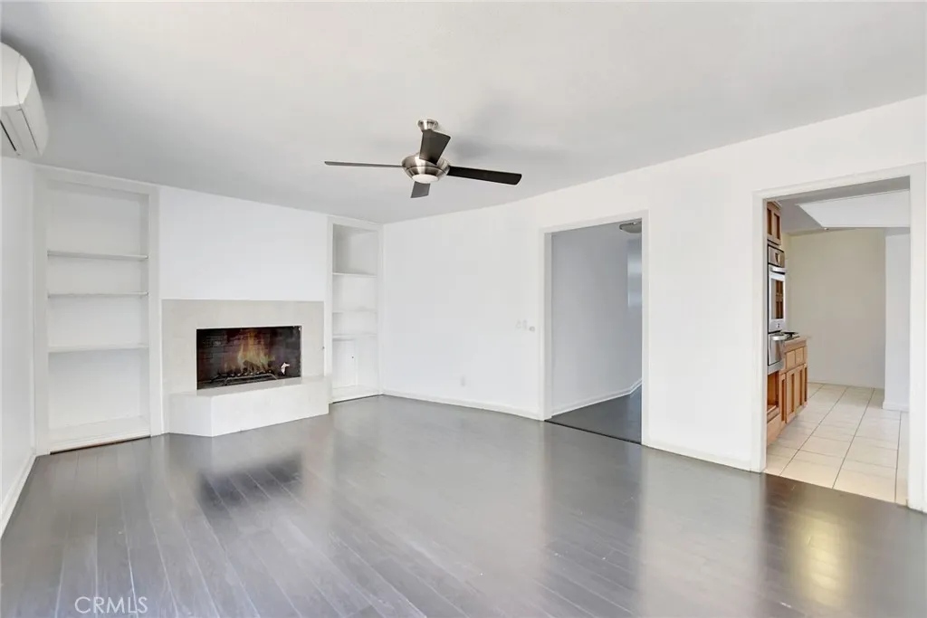 Virtual fire; fireplace does not have a gas line
