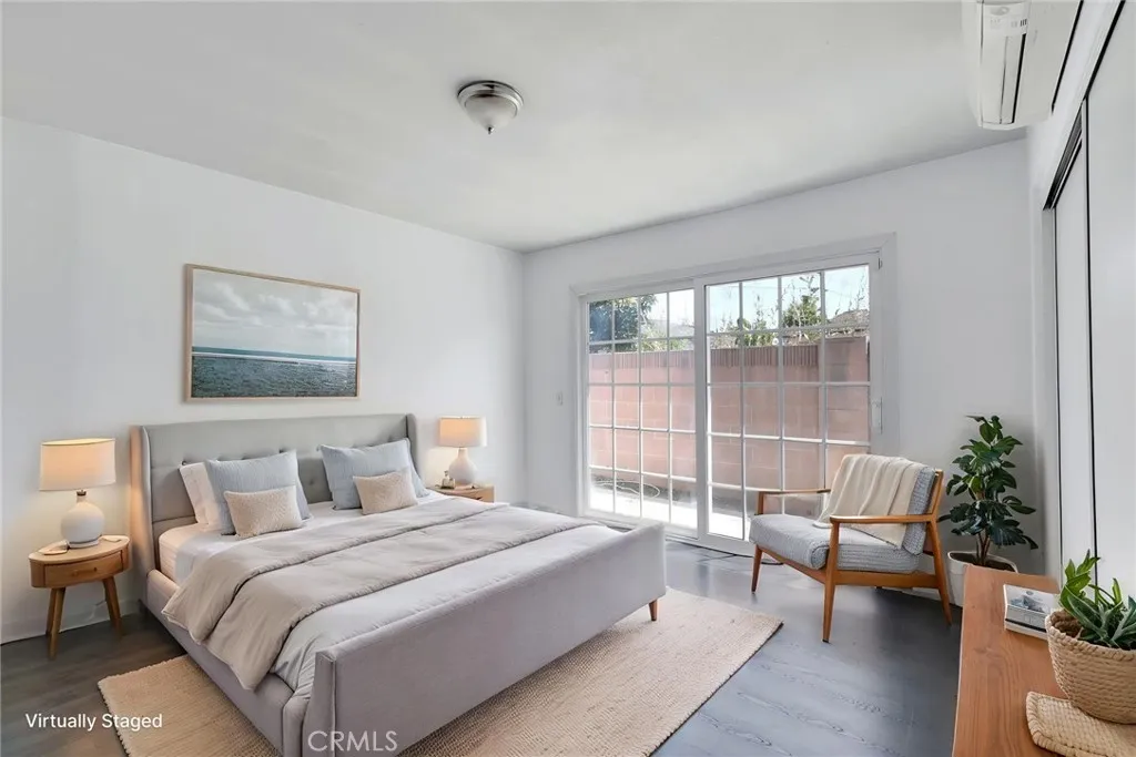 Virtually staged Bedroom 4