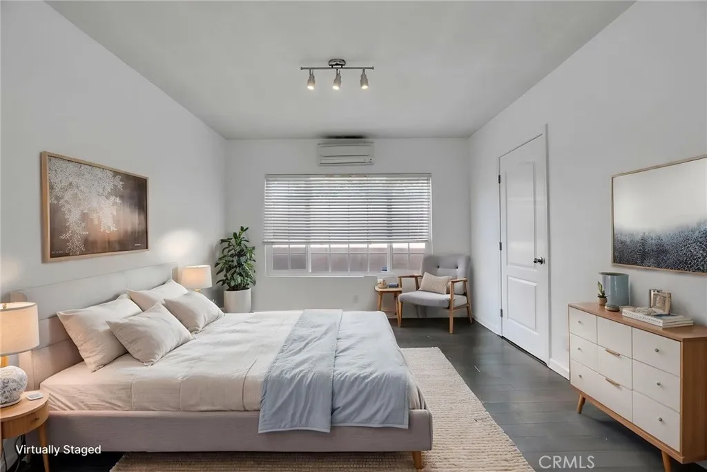 Virtually staged Bedroom 3