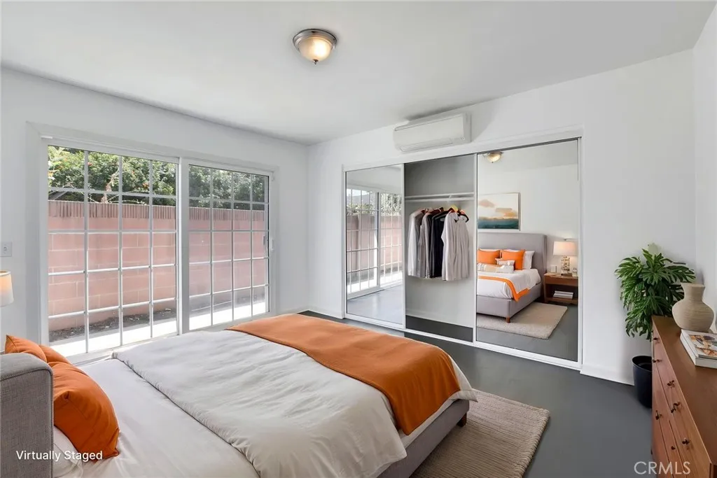 Virtually staged Bedroom 5