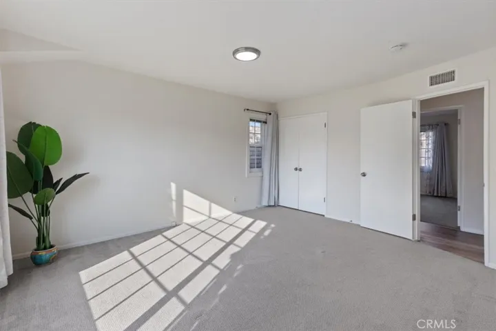 Primary bedroom with ensuite bathroom.