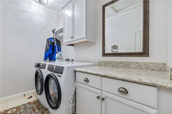 Laundry room.