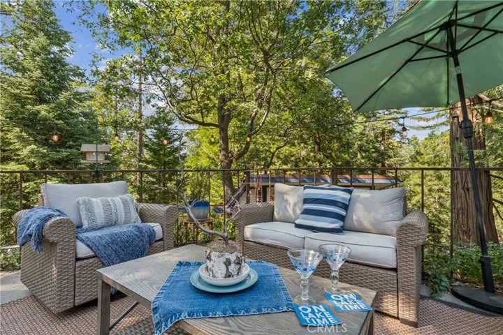 Entertaining patio
