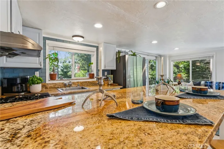 Oversize granite counter