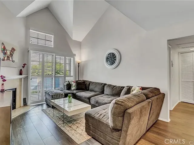 Living Room with Fireplace