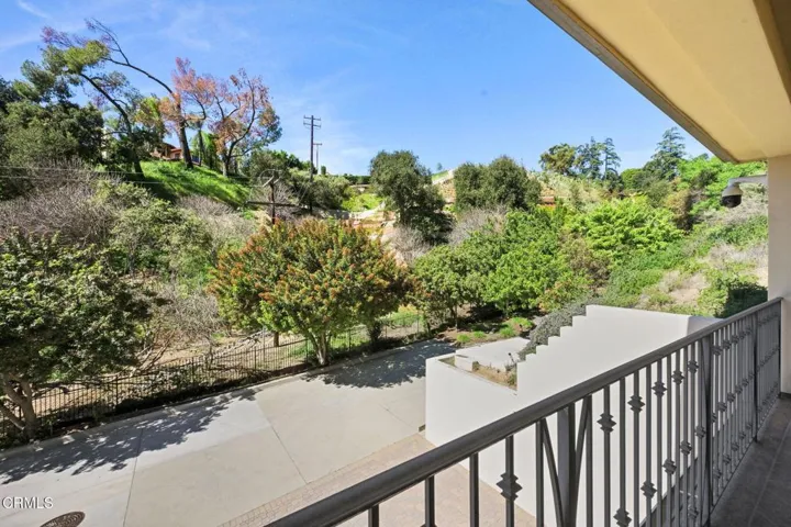View from balcony