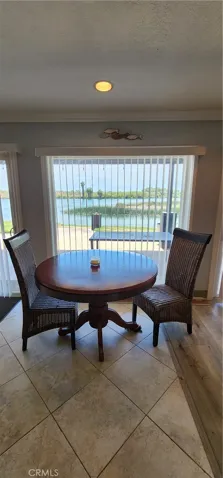Sitting area with full river view