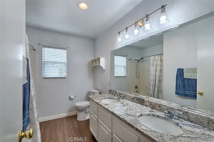 Hallway bathroom