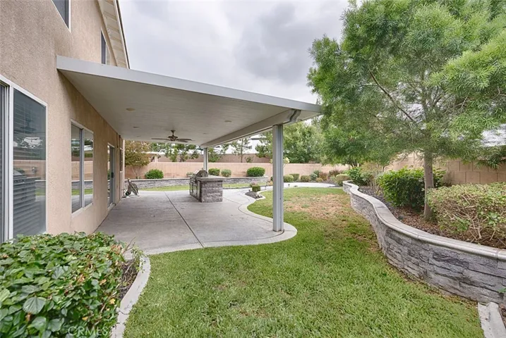 Leads to yard on right side