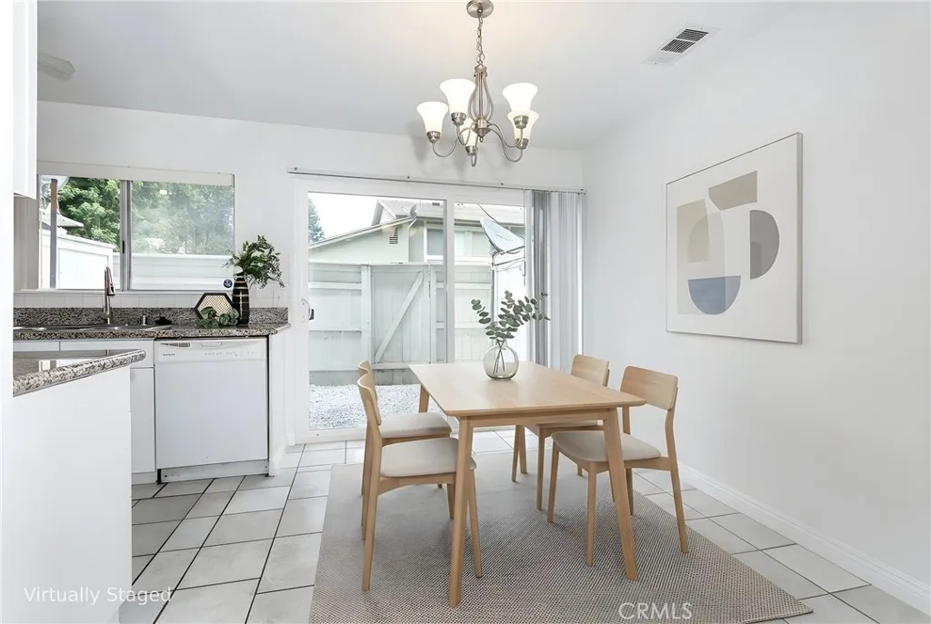 Dining Area - Virtually Staged