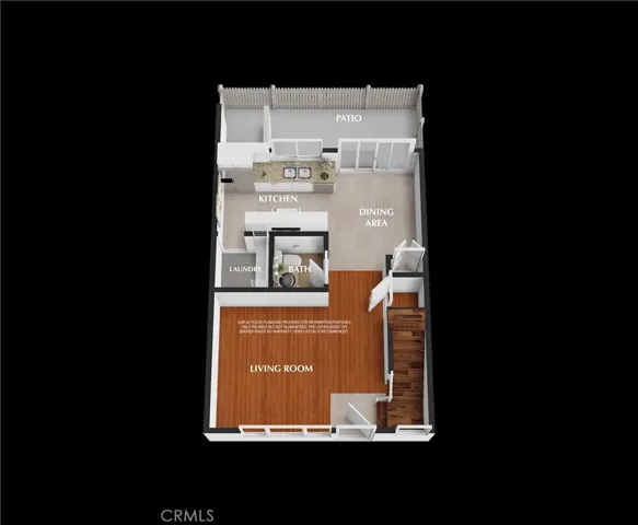 Ground Level 3D Floor Plan