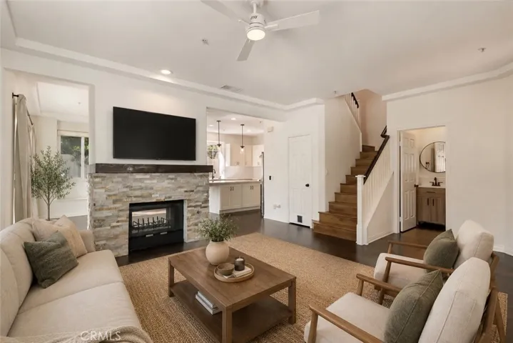 Living Room - Virtually Staged