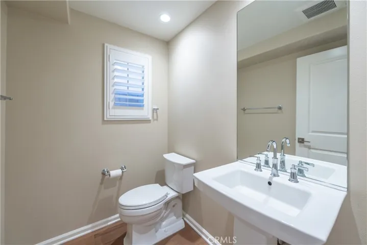 Downstairs half bathroom