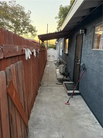 side of house