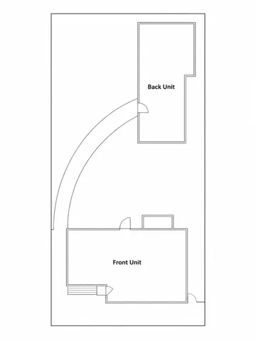 layout for the main and the guest houses