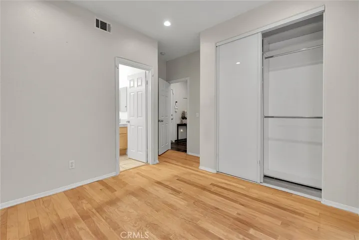 Interior of downstairs bedroom